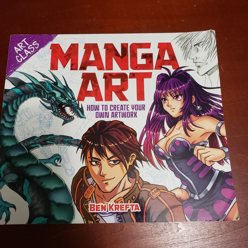Ben Krefta‎ Manga Art How To Create Your Own Artwork Book
